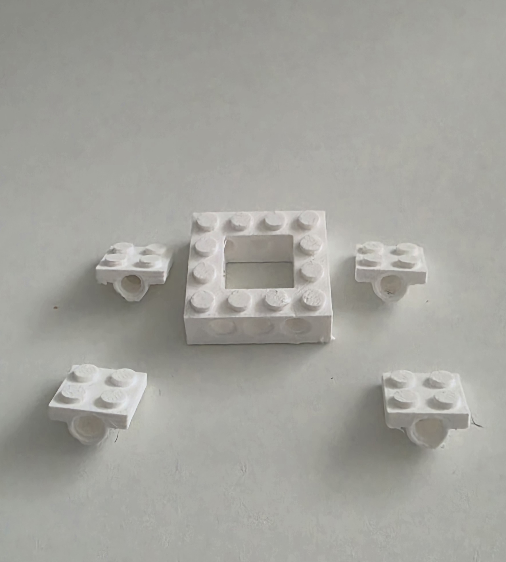 Original construction using five separate printed parts